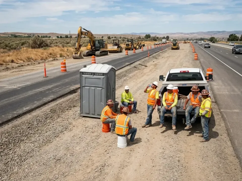 highway-road-construction-crew-007 — frequently asked questions, Porta Potty and Restroom Rentals in Frankfort, IN